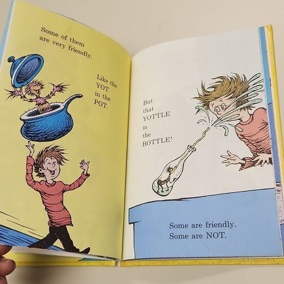 Dr. Seuss There's a Wocket in my Pocket 1974 Book - Picture 6 of 6
